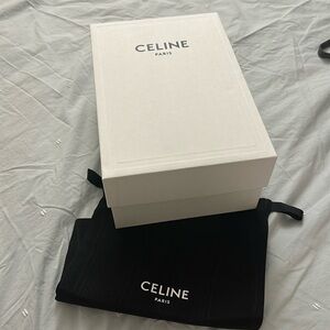 Celine box and duster bag